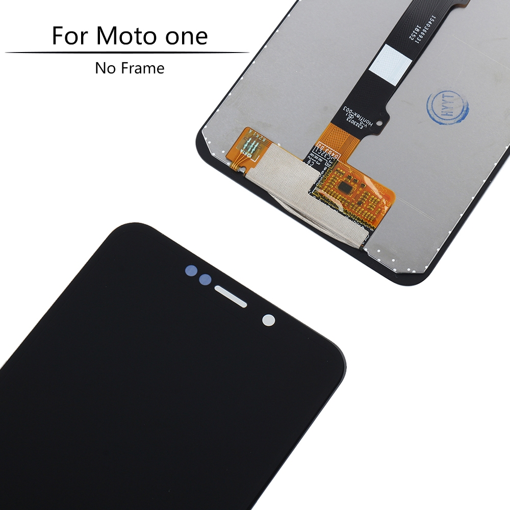 LCD Screen and Digitizer Full Assembly for Motorola One (P30 Play) (Black) Other Replacement Parts Motorola One (P30 Play)